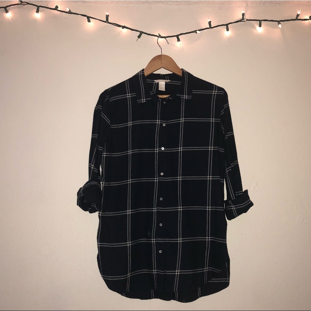 Flannel navy shirt ✨